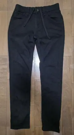 UNIQLO ウルトラストレッチスキニーフィットジーンズ ブラック XS