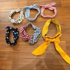 子供用ヘアバンド6個セット