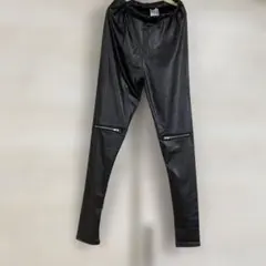 GYDA レザー風 スキニー レギンス ブラック Sサイズ