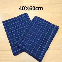 ハンドメイド129.ナフキン40✕60cm2枚セット　ランチョンマット