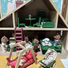 シルバニアファミリー初期デラックスファミリー