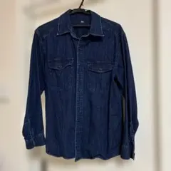 UNIQLO デニムシャツ　Ｍのサムネイル