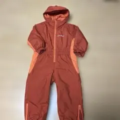 mont-bell 100モンベル ジャンプスーツ スキーウェア オレンジ/赤