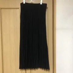 新品未使用　しまむら　エイチケーワークスロンドン　ニットプリーツスカート