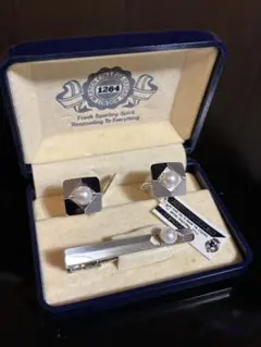 Merton Oxford カフスボタン ネクタイピン セットのサムネイル
