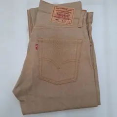 【デッドストック】Levi's 505 ベージュ　29×32 日本製
