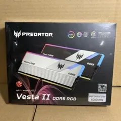 Acer Predator Vesta Ⅱ DDR5 64GB(32GB*2枚) - メルカリ