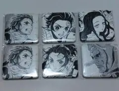 鬼滅の刃　台本表紙イラスト　スクエア缶バッジ