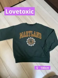 Lovetoxic トレーナー Ｓ 140cm