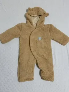 〈美品〉テディベア着ぐるみアウター 9-12ヶ月　フリース