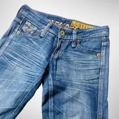 ローライズデニム フレア ブーツカット Y2K サムシングのサムネイル