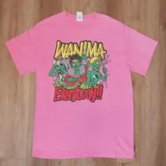 WANIMA　エビバデTシャツ　ピンク