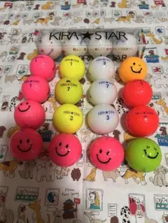 Kasco　KIRA STAR　ロストボール　20球