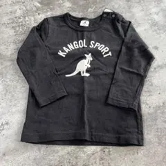 KANGOL SPORT ブラック長袖トレーナー