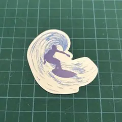防水ステッカー　サーフィン　surfing ハワイ　ビーチ