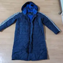 ネイビー中綿コート フード付き150サイズ