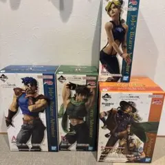 一番くじ ジョジョの奇妙な冒険 A賞、B賞、F賞、ラストワン賞セット