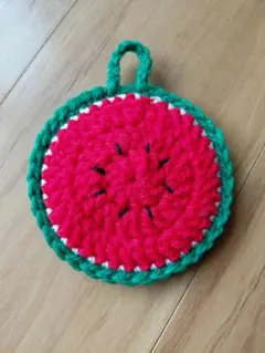 スイカのアクリルエコたわしのサムネイル