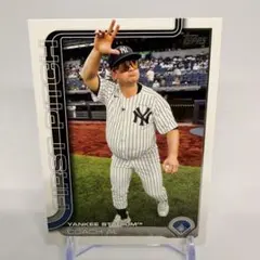 2025 Topps Coach Al First Pitch