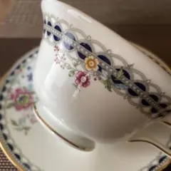 ウェッジウッド Wedgwood レースピオニー カップ ソーサー 2脚セット