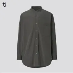 UNIQLO+Jユニクロ スーピマコットンオーバーサイズスタンドカラーシャツ