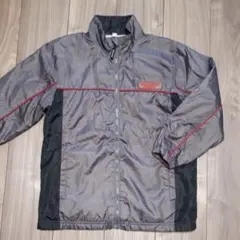 ウインドブレーカー　内側フリース　グレー　140㎝