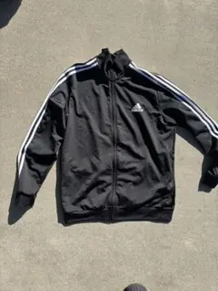 adidas ジャージ ジャケット M 黒