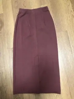 ユニクロ★ストレッチダブルフェイスナロースカート