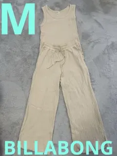 BILLABONG アイボリー　M セットアップ