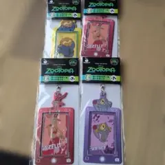 ズートピア Happy 이치방쿠지 カードホルダー＆カードセット 3種4セット