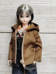 ナイロンパーカー ブライス オビツ リカちゃん icドール ジェニー BJD