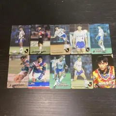 日産FC横浜マリノス　カルビーJリーグチップストレーディングカードセット