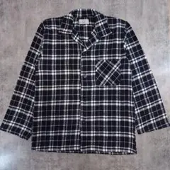 【古着】 ネルシャツ 長袖シャツ チェック柄 胸ポケット