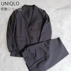 【未使用級】UNIQLO 感動シリーズ セットアップ ダークグレー XL