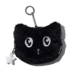 YOUHEE FLUFFY CAT POUCH KEYRING