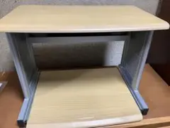 パソコンラック 卓上 ノートパソコン用 上にはプリンター置き