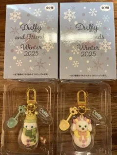 ダッフィーフレンズ チャーム　クッキーアン&オル•メル　ウィンター2025