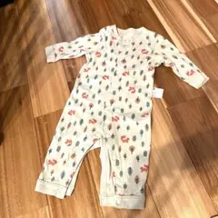 UNIQLO ベビー ロンパース 70cm 動物柄　長袖