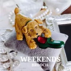 WEEKENDS ウィークエンズ テリア シューズ ブローチ 犬 靴 ドッグのサムネイル
