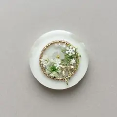 ハンドメイド　レジンヘアゴム