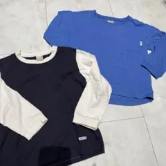 プティマイン 長袖Tシャツ 2枚セット 110cm