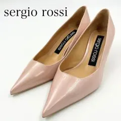 Sergio Rossi ホワイト ポインテッドトゥ パンプス 値下げOK - メルカリ