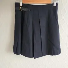 ✨ユニクロ✨UNIQLOユニクロ ミニスカートフレアスカート ベルト付き 無地