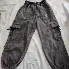 美品rabyraby ケミカルウォッシュ カーゴパンツのサムネイル