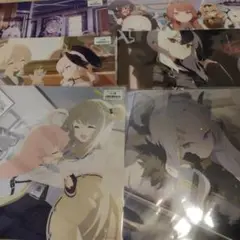 ブルーアーカイブ 一番くじ クリアポスター6枚セット