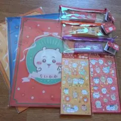ちいかわ ８点セット キラキラシール クリアファイル ペンポーチ 新品未使用