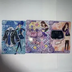 アイカツカード　紫吹蘭　霧矢あおい