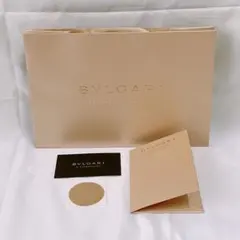 BVLGARI ショッパー 紙袋 ゴールド