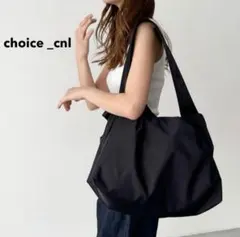 【そら。様専用】CANALJEAN　2wayナイロンショルダーバッグ 黒のサムネイル