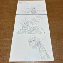 鬼滅の刃 冨岡義勇 ポストカード 原画 胡蝶しのぶ